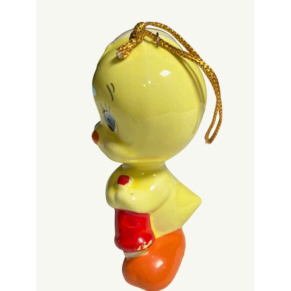 Dave Grossman Tweety Bird Christmas Ornament Vintage 1977 - Picture 5 of 9